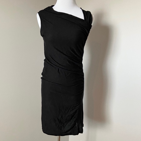 Massimo Dutti Dresses & Skirts - Massimo Dutti Silk Blend Asymmetrical Knit Dress